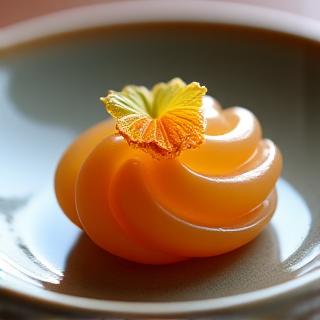 季節の和菓子（栗きんとん）